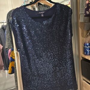 Long Tall Sally Blue Sequin